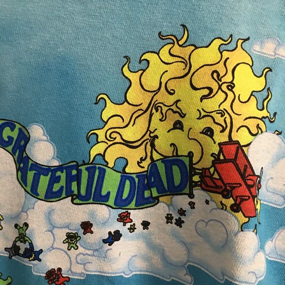 New Dead Songs Filled the Air Parachuting Bears T Shirt XL  Box Lb1 - Picture 4 of 10